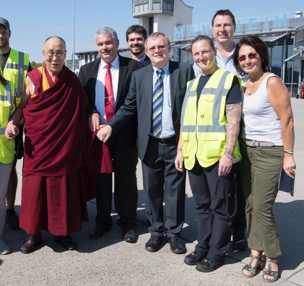 Begegnung mit S. H. dem Dalai Lama